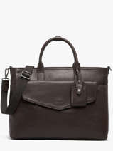 Documententas Flandres 1 Compartiment Leder Etrier Bruin flandres EFLA8231